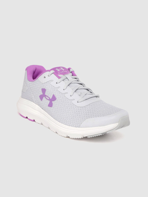 

UNDER ARMOUR Women Grey Woven Design Surge 2 Running Shoes