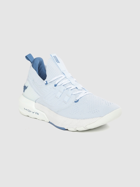 

UNDER ARMOUR Women Blue Project Rock 3 Woven Design Training Shoes