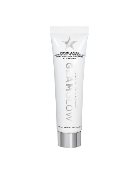 

GLAMGLOW Supercleanse Clearing Cream-To-Foam Cleanser 150 g, White