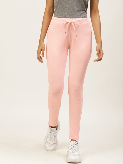 

Sweet Dreams Women Light Pink Solid Slim Fit Track Pants