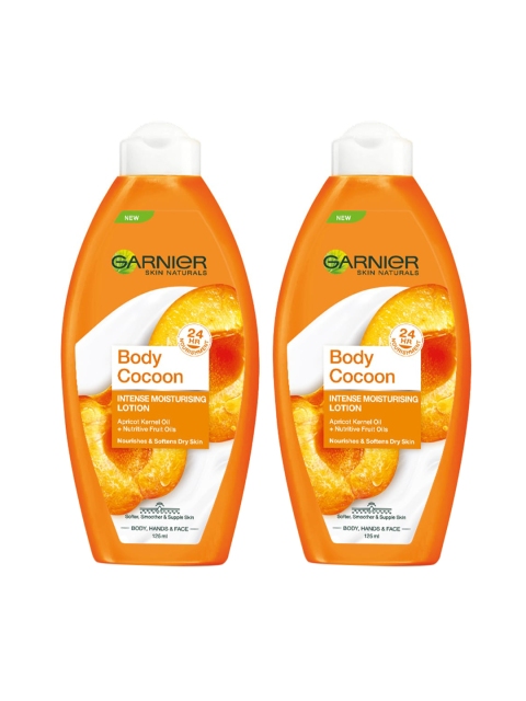 

Garnier Women Set Of 2 Body Cocoon Intense Moisturising Lotion, Orange