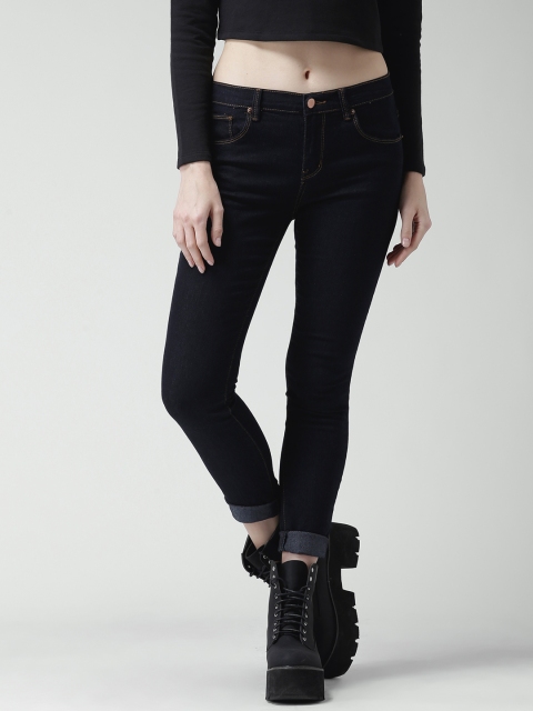 

FOREVER 21 Navy Jeans, Navy blue