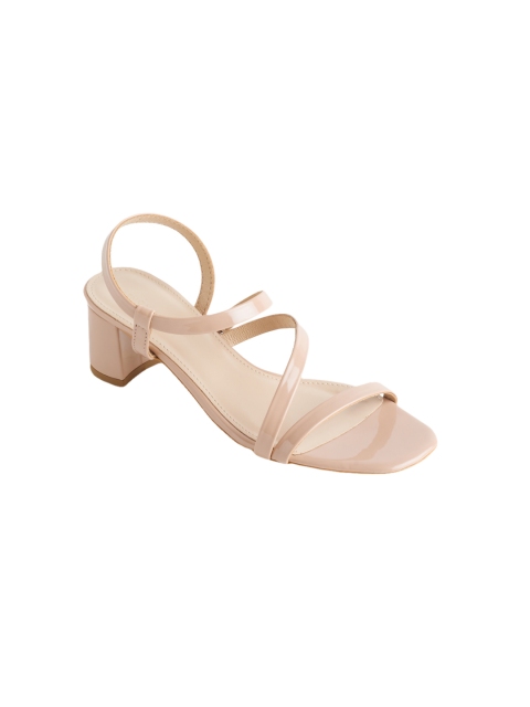 

LEMON & PEPPER Women Pink Solid Heels