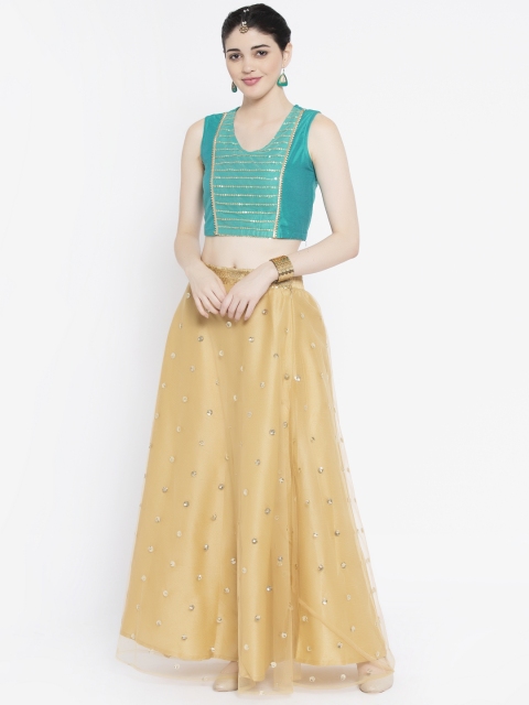 

studio rasa Beige Ready to Wear Lehenga with Blouse