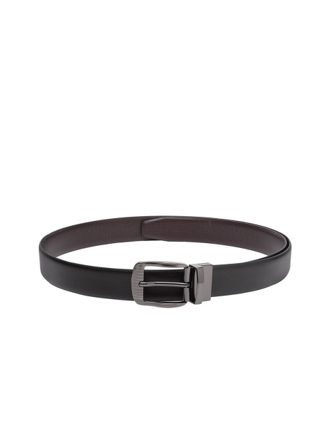 

Apsis Men Black & Brown Reversible Textured Belt