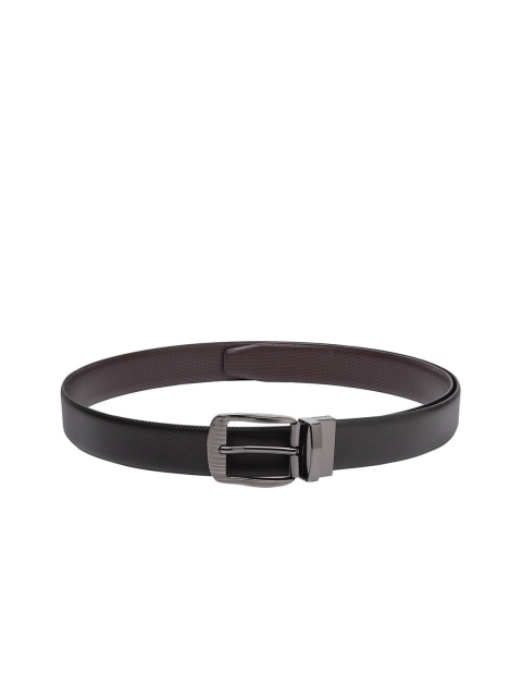 

Apsis Men Black & Brown Reversible Textured Belt