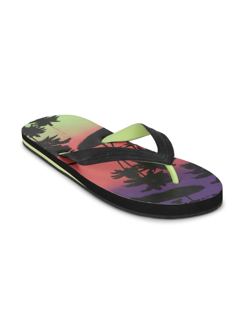 

AMERICAN EAGLE OUTFITTERS Men Purple Solid Thong Flip-Flops