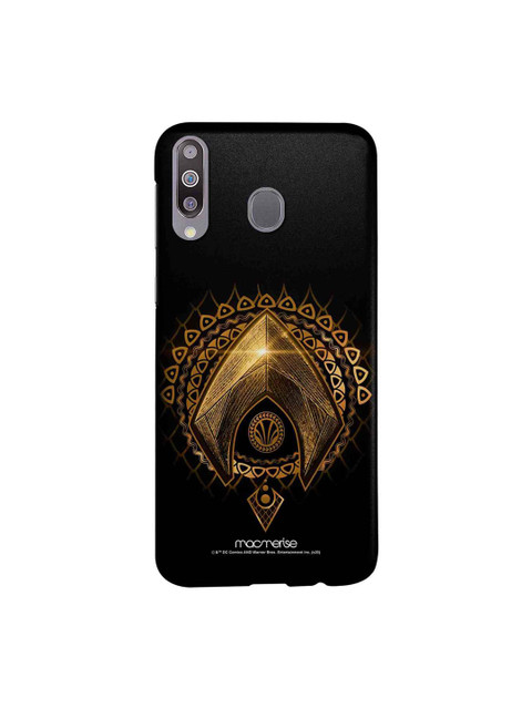 

macmerise Black & Gold-Toned Aquaman Logo Sublime Samsung Galaxy M30 Back Case