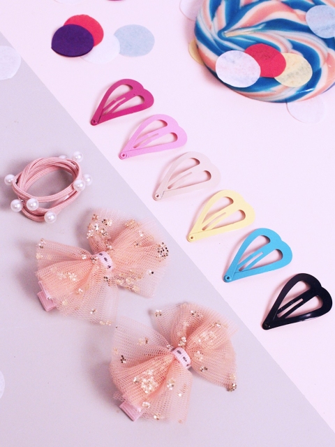 

lil' star Girls Multicolored Hair Accessory Set, Multi