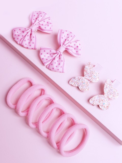 

lil' star Girls Pink Hair Accessory Set
