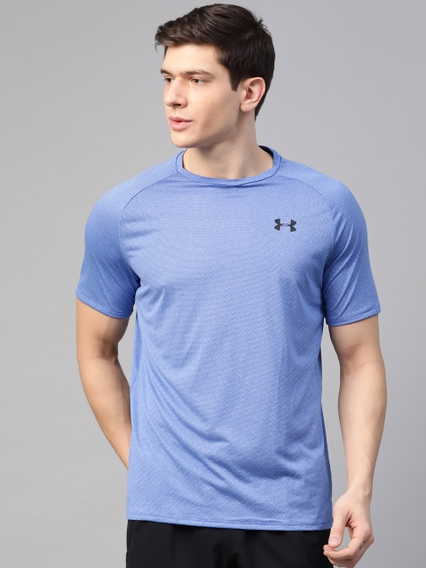 

UNDER ARMOUR Men Blue Solid UA Tech 2.0 SS Tee Novelty Round Neck T-shirt
