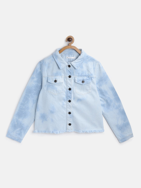 

Marks & Spencer Girls Blue Washed Denim Jacket