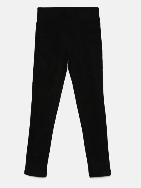 

Tiny Girl Black Solid Skinny Fit Jeggings