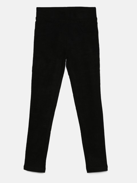 

Tiny Girl Black Solid Skinny Fit Jeggings
