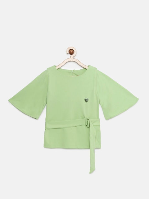 

Tiny Girl Girls Green Solid Top