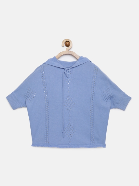 

Tiny Girl Girls Blue Solid Top