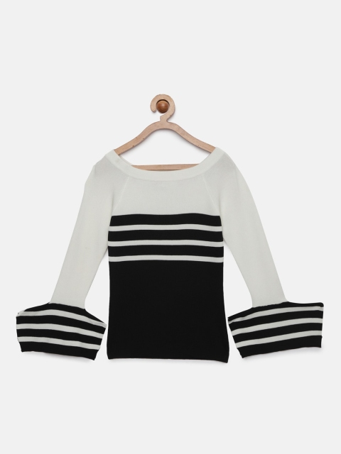 

Tiny Girl Girls Black Colourblocked Top