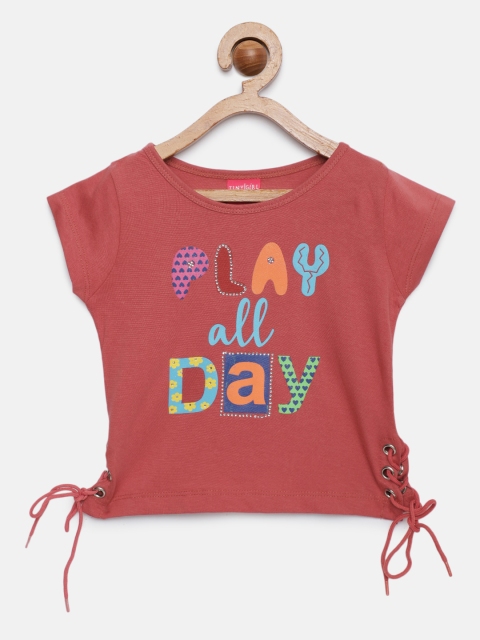

Tiny Girl Girls Red Printed Top