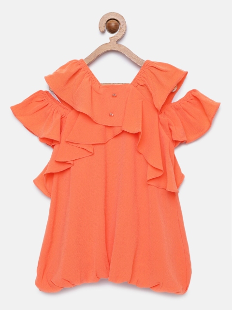 

Tiny Girl Girls Orange Solid Top