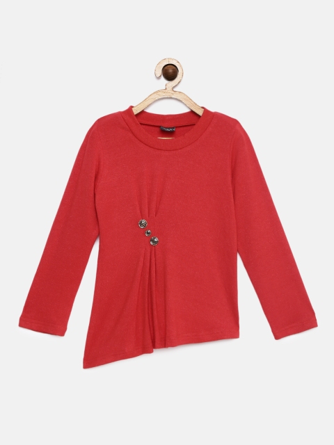 

Tiny Girl Girls Red Solid Top