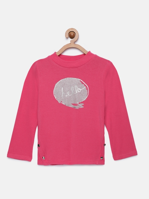 

Tiny Girl Girls Coral Printed Top