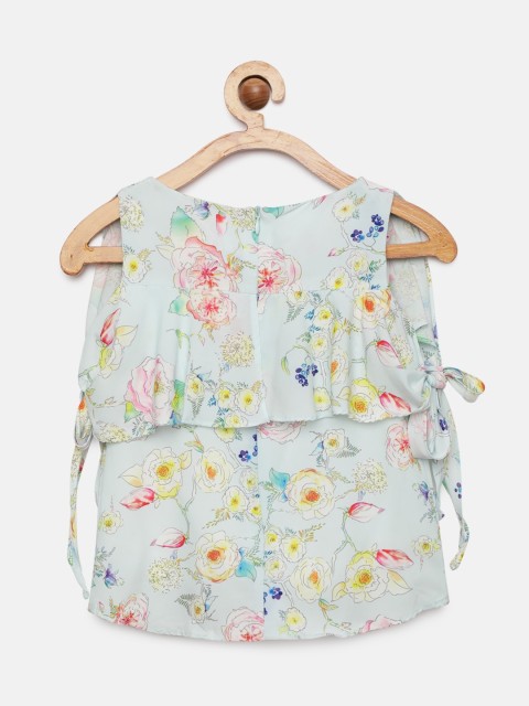 

Tiny Girl Girls Blue Printed Top