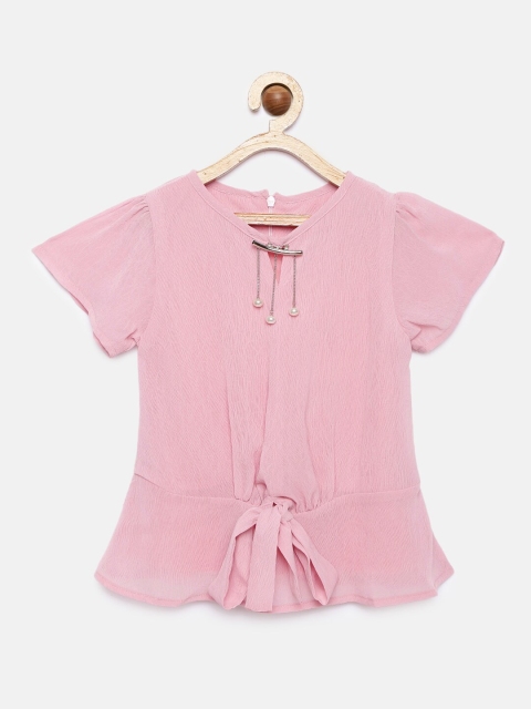 

Tiny Girl Pink Solid Top