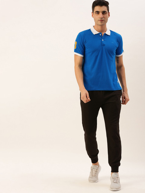 

Sports52 wear Men Blue & Black Solid Tracksuit