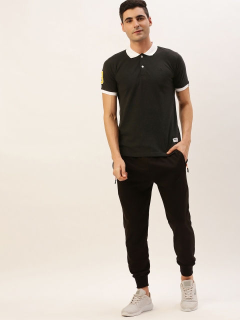 

Sports52 Wear Men Black Solid Track Suit