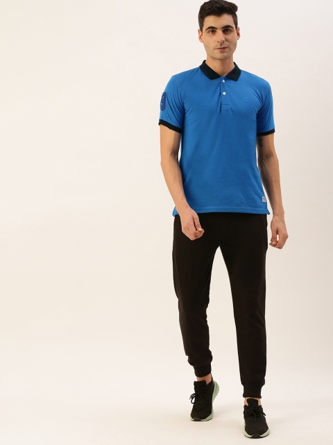 

Sports52 wear Men Blue & Black Solid Tracksuit