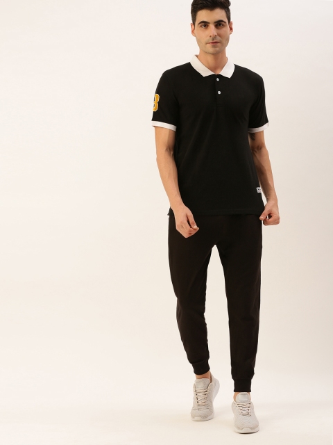 

Sports52 Wear Men Black Solid Track Suit