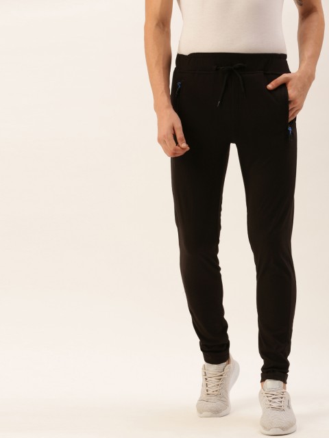 

Sports52 wear Men Black Solid Joggers