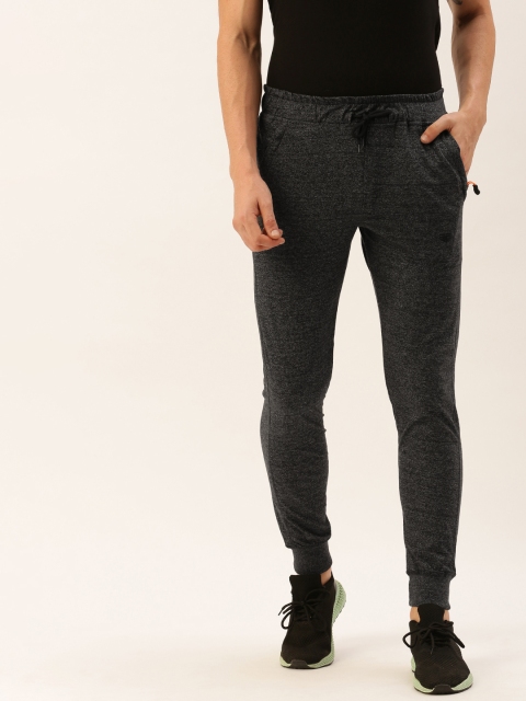 

Sports52 wear Men Charcoal Grey Solid Slim Fit Joggers