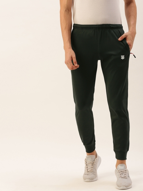 

Sports52 wear Men Charcoal Grey Solid Slim Fit Training Joggers