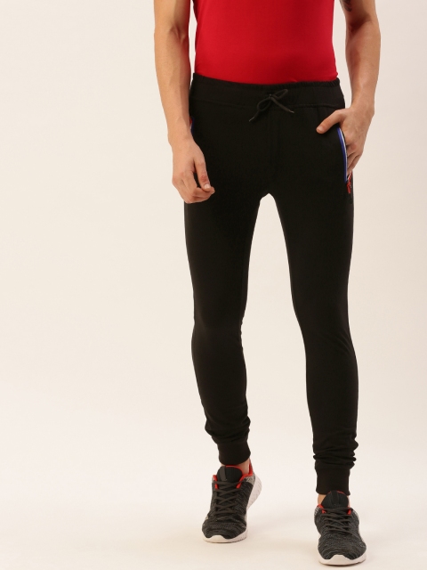 

Sports52 wear Men Black Solid Slim Fit Joggers