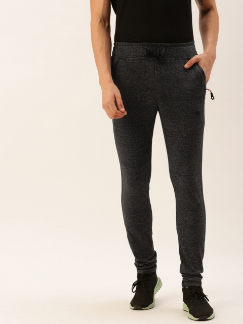 

Sports52 wear Men Charcoal Grey Solid Slim Fit Track Pants
