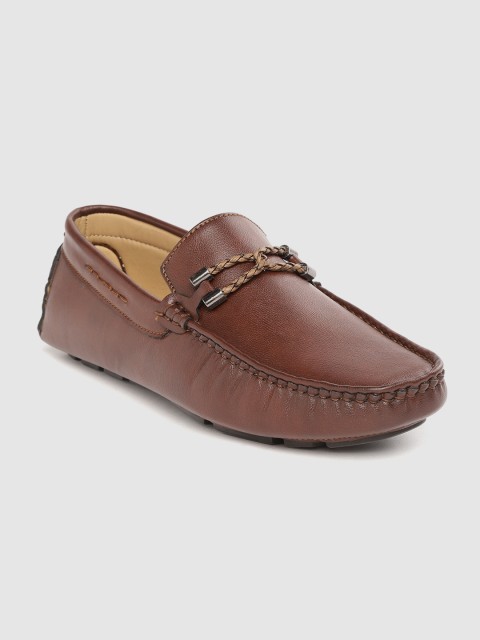 

Mast & Harbour Men Brown Driving Shoes
