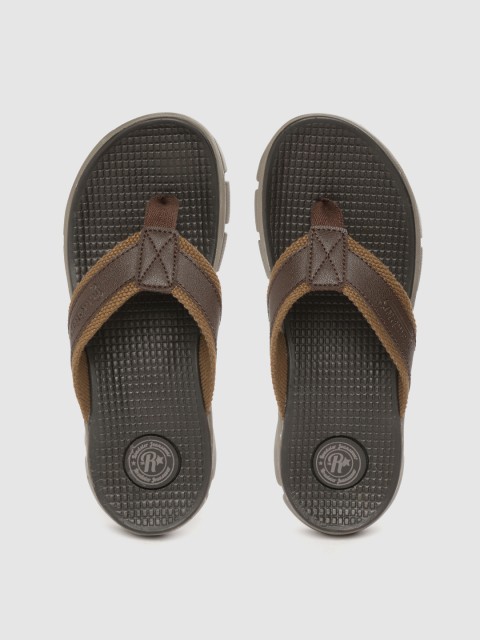 

Roadster Men Coffee Brown Solid Comfort Sandals