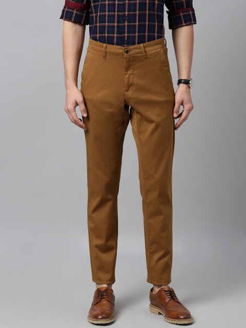 

Van Heusen Sport Men Brown Tapered Fit Solid Chinos