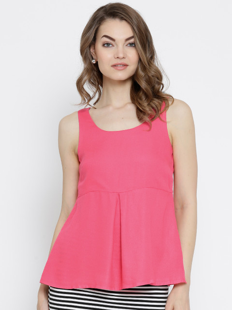 

Vero Moda Pink Panelled Top