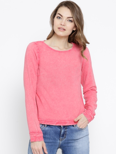 

Vero Moda Pink Washed Top