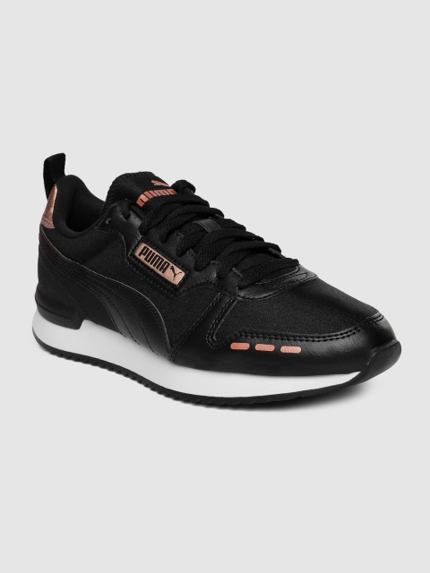 

Puma Women Black R78 Metallic Sneakers
