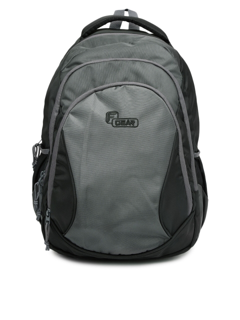 

F Gear Unisex Black & Grey Dom Backpack