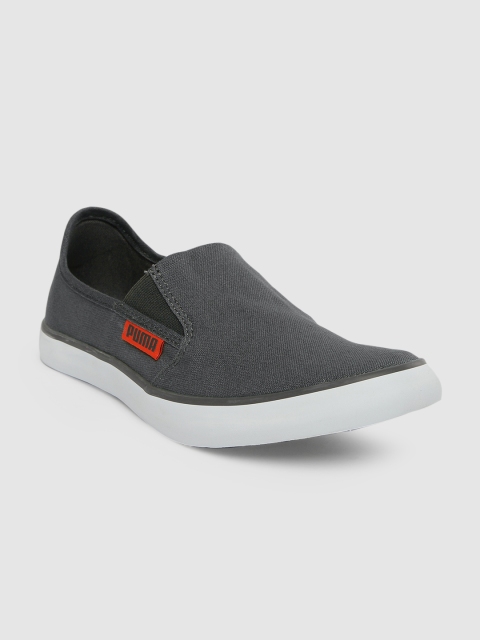 

Puma Unisex Grey Bukavu Slip-On Sneakers