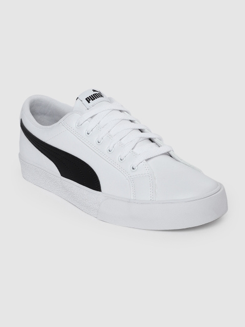 

Puma Unisex White & Black Colourblocked Bari Z Sneakers