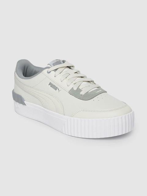

Puma Women Grey Carina Lift Sneakers