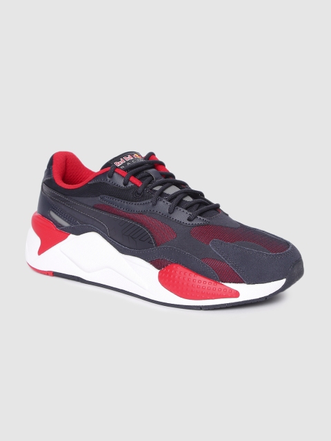 

PUMA Motorsport Men Black & Red Colourblocked RBR RS-X Sneakers