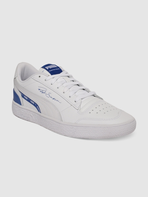 

Puma Unisex White Solid Ralph Sampson Lo Sneakers