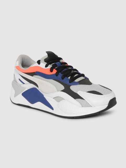 

Puma Unisex Grey & White RS-X Prism Sneakers