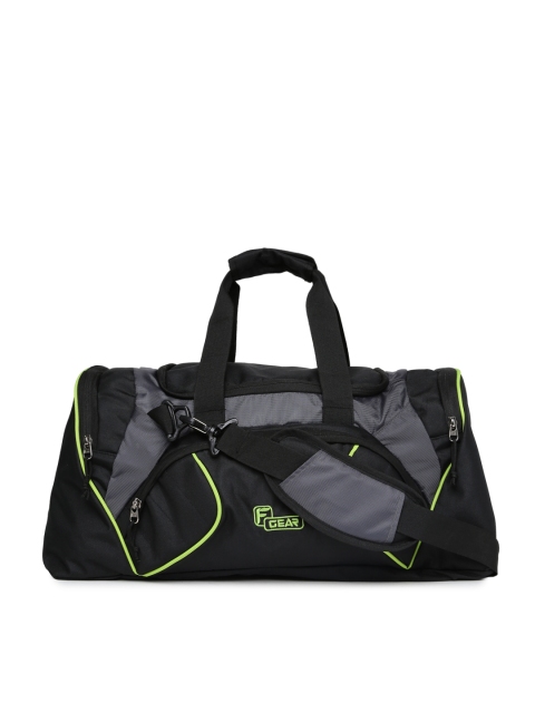 

F Gear Unisex Black Metro Duffel Bag